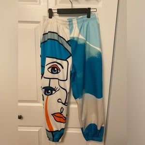 Picasso-like Sweats// THRIFTED